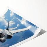 Extra large rolled print featuring a detailed illustration of vintage airplanes in muted earth tones.