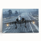 Black and white photo of vintage airplanes, printed on large stretched canvas, suitable for kitchen wall art.