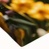 Large art of a black and white bicycle on stretched canvas, suitable for bedroom wall decor.