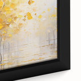 Extra large framed canvas featuring a textured, colorful bicycle design on a black background, suited for living room decor.