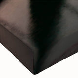 Black and white canvas print of a gondola on a calm river, ideal for bedroom wall art.