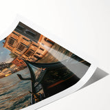 Extra large wall art featuring a line art design of flowers on a rolled print, suited for large living room spaces.