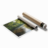Extra large wall art depicting a rowboat in muted gray tones on a rolled canvas, ideal for classy bathroom decor.
