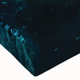 Black and white landscape art painting of a ship on stretched canvas, ideal for bedroom wall decor.