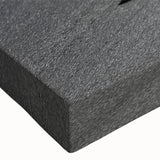 Black and white close-up of a vintage car on stretched canvas, suitable for bedroom wall art.