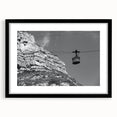 Extra large abstract art print featuring vibrant, colorful textured vehicles on a black framed canvas.
