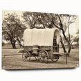 Acrylic print of abstract vehicles in muted gray and blue tones, ideal for modern bedroom or dining room decor.