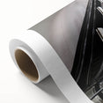 Art deco style subway poster in monochrome, rolled canvas, ideal for nursery wall art or dining room.