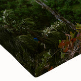 Black and white landscape art painting on stretched canvas featuring a detailed train, ideal for bedroom wall art.