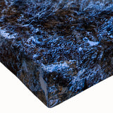 Black and white landscape art painting of a train on stretched canvas, ideal for bedroom wall art.