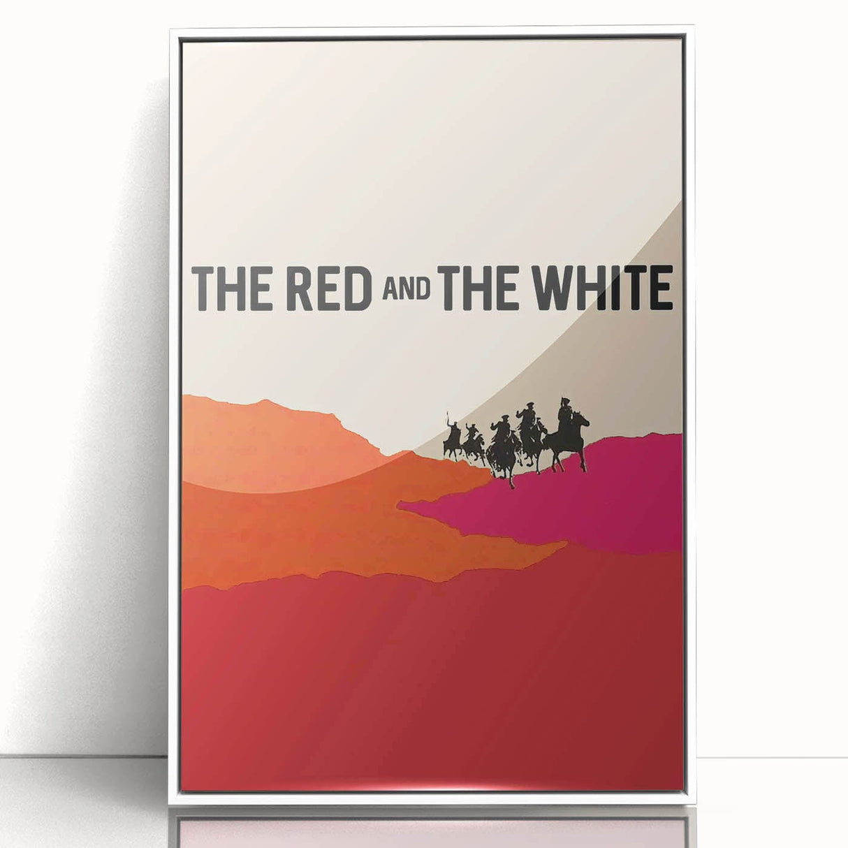 1960s Movie Posters The Red and the White Vintage War Drama Print