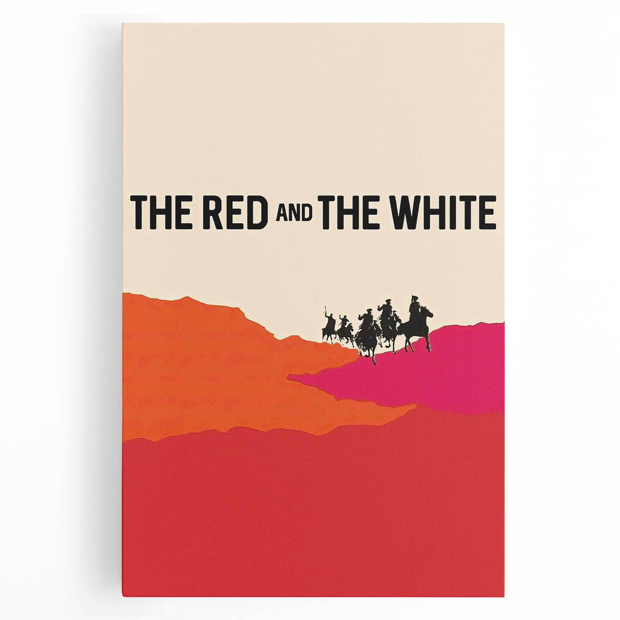 1960s Movie Posters The Red and the White Vintage War Drama Print