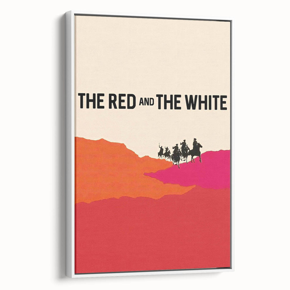 1960s Movie Posters The Red and the White Vintage War Drama Print