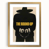 The Round-Up 1960s Movie Poster – Vintage Film Print Wall Art