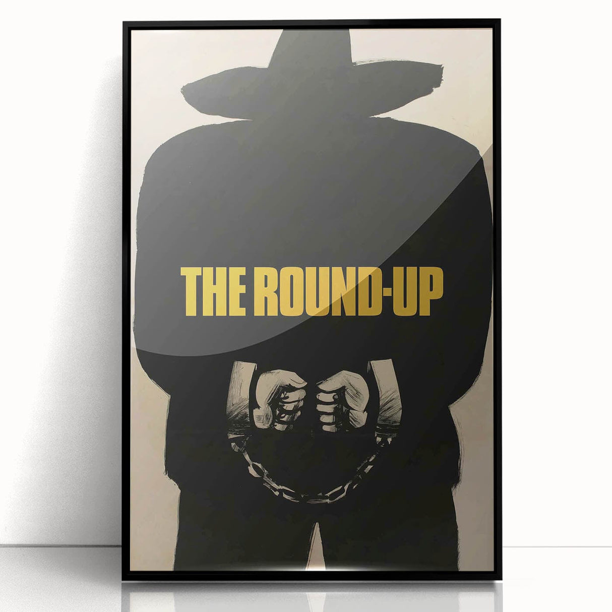 The Round-Up 1960s Movie Poster – Vintage Film Print Wall Art