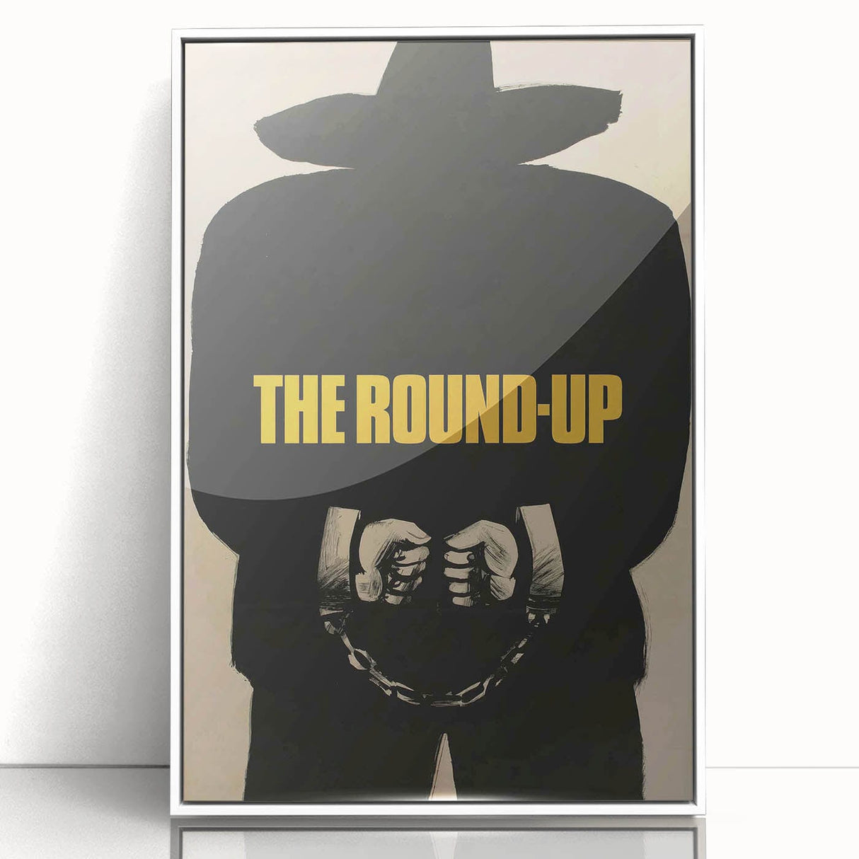 The Round-Up 1960s Movie Poster – Vintage Film Print Wall Art