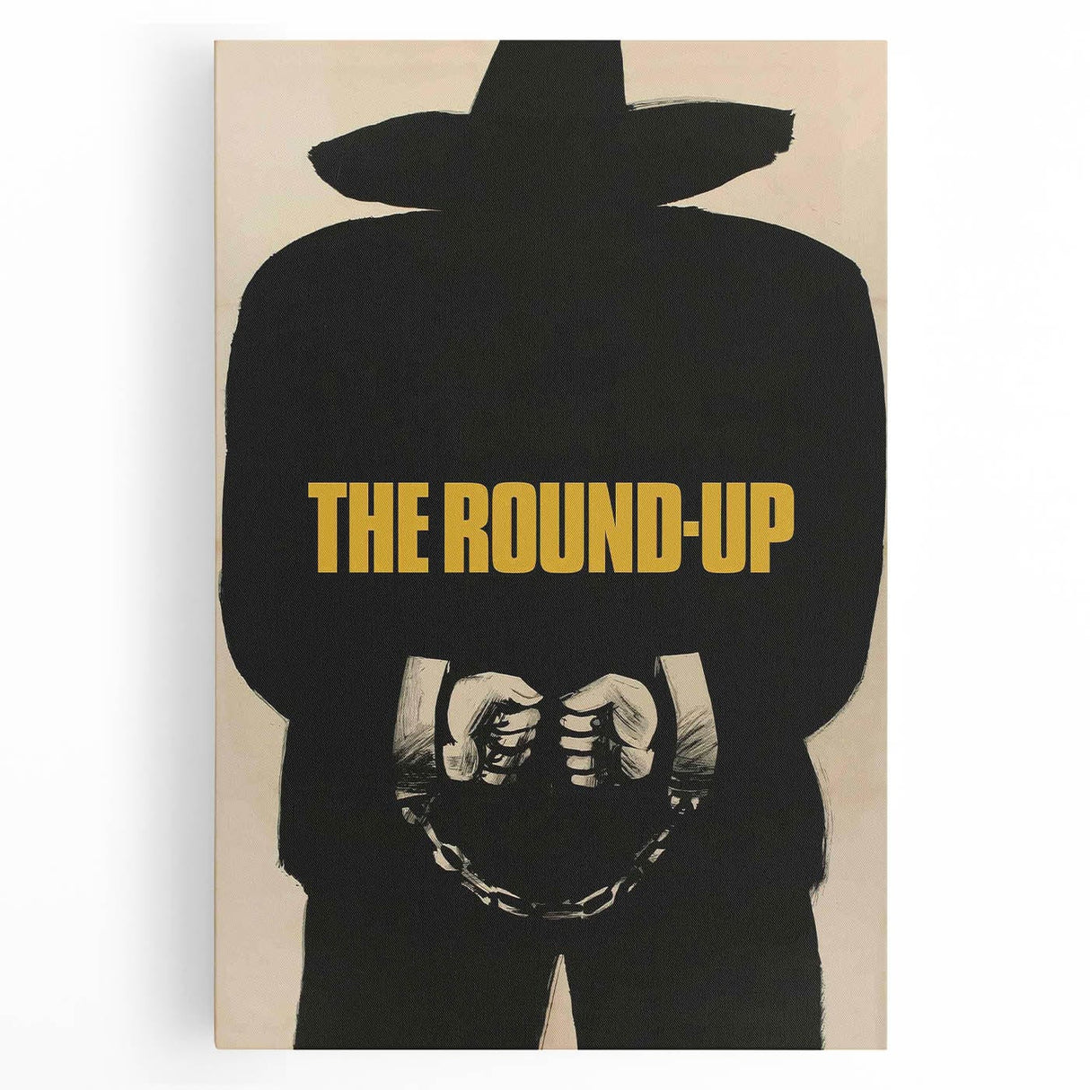 The Round-Up 1960s Movie Poster – Vintage Film Print Wall Art