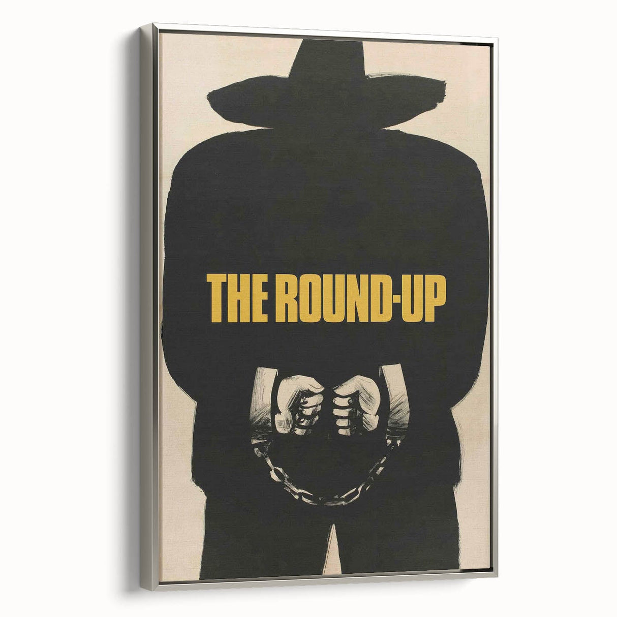 The Round-Up 1960s Movie Poster – Vintage Film Print Wall Art