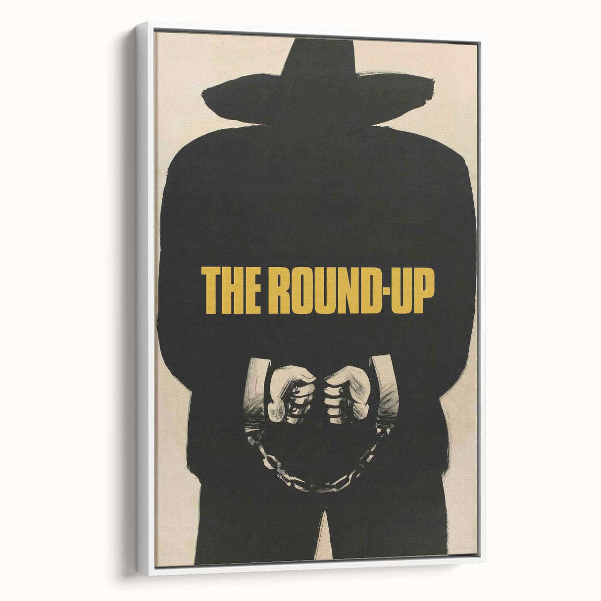 The Round-Up 1960s Movie Poster – Vintage Film Print Wall Art