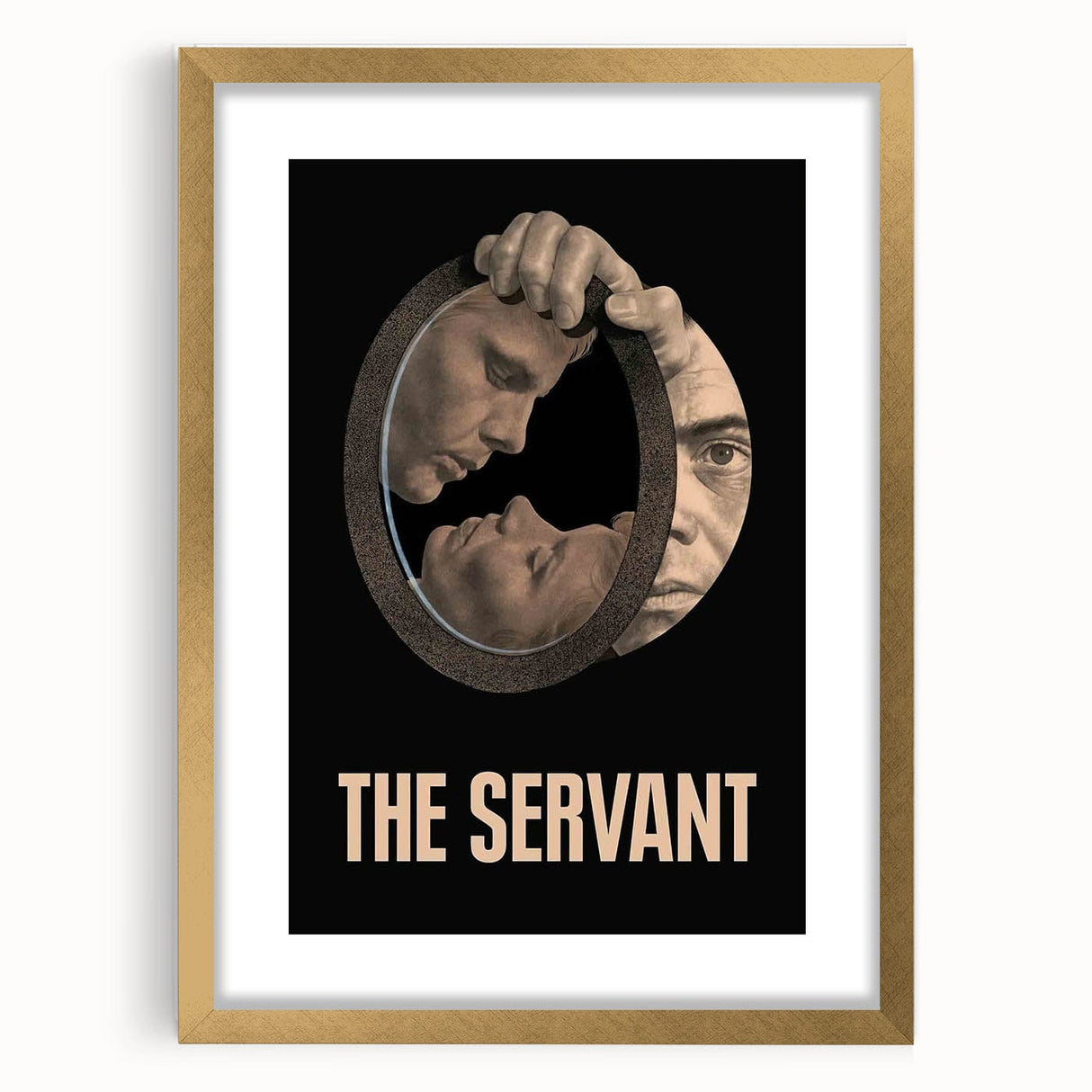 The Servant 1960s Movie Poster – Vintage Film Art Wall Print
