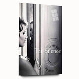 The Silence 1960s Movie Poster – Vintage Film Noir Wall Print
