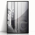 The Silence 1960s Movie Poster – Vintage Film Noir Wall Print