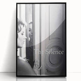 The Silence 1960s Movie Poster – Vintage Film Noir Wall Print