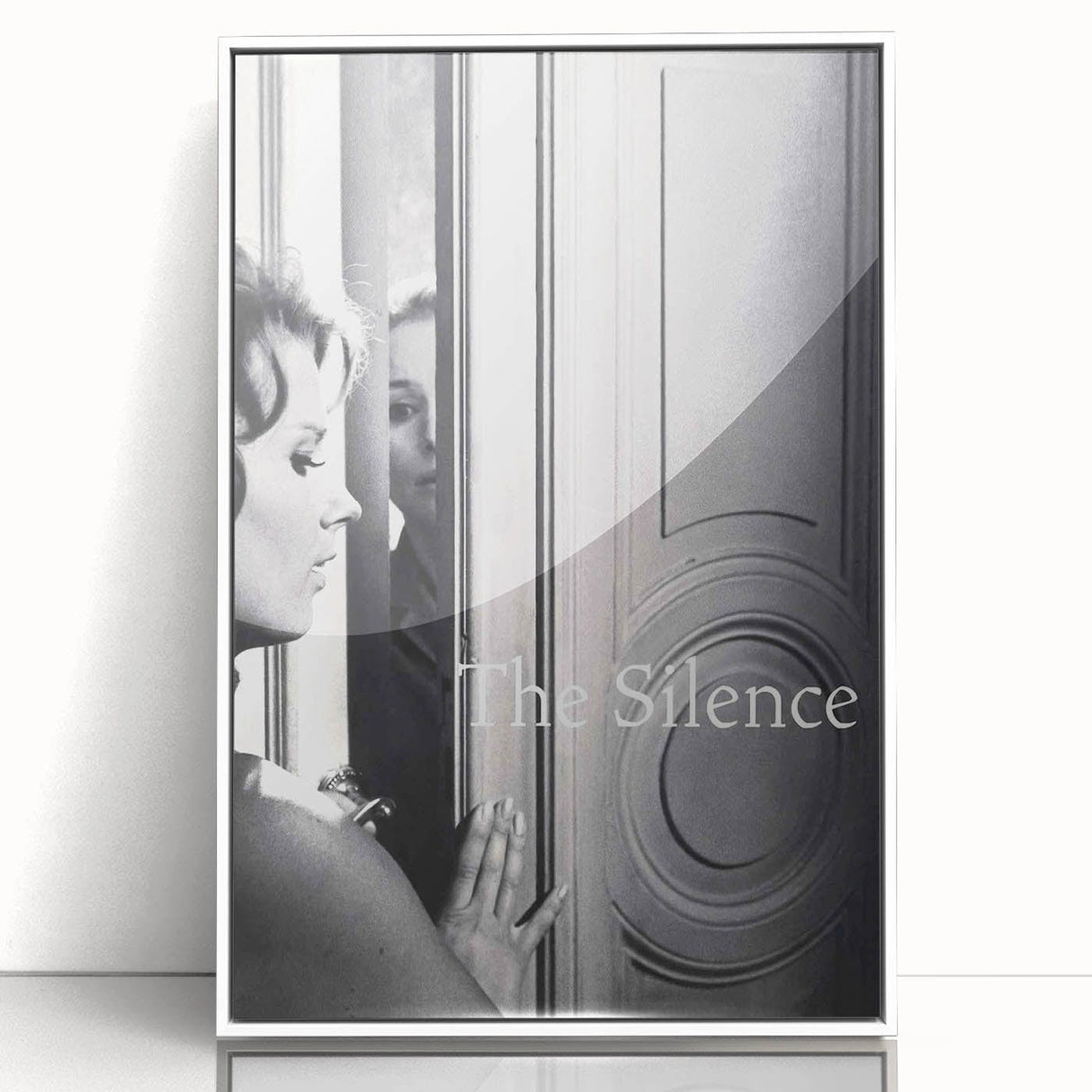 The Silence 1960s Movie Poster – Vintage Film Noir Wall Print