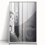 The Silence 1960s Movie Poster – Vintage Film Noir Wall Print
