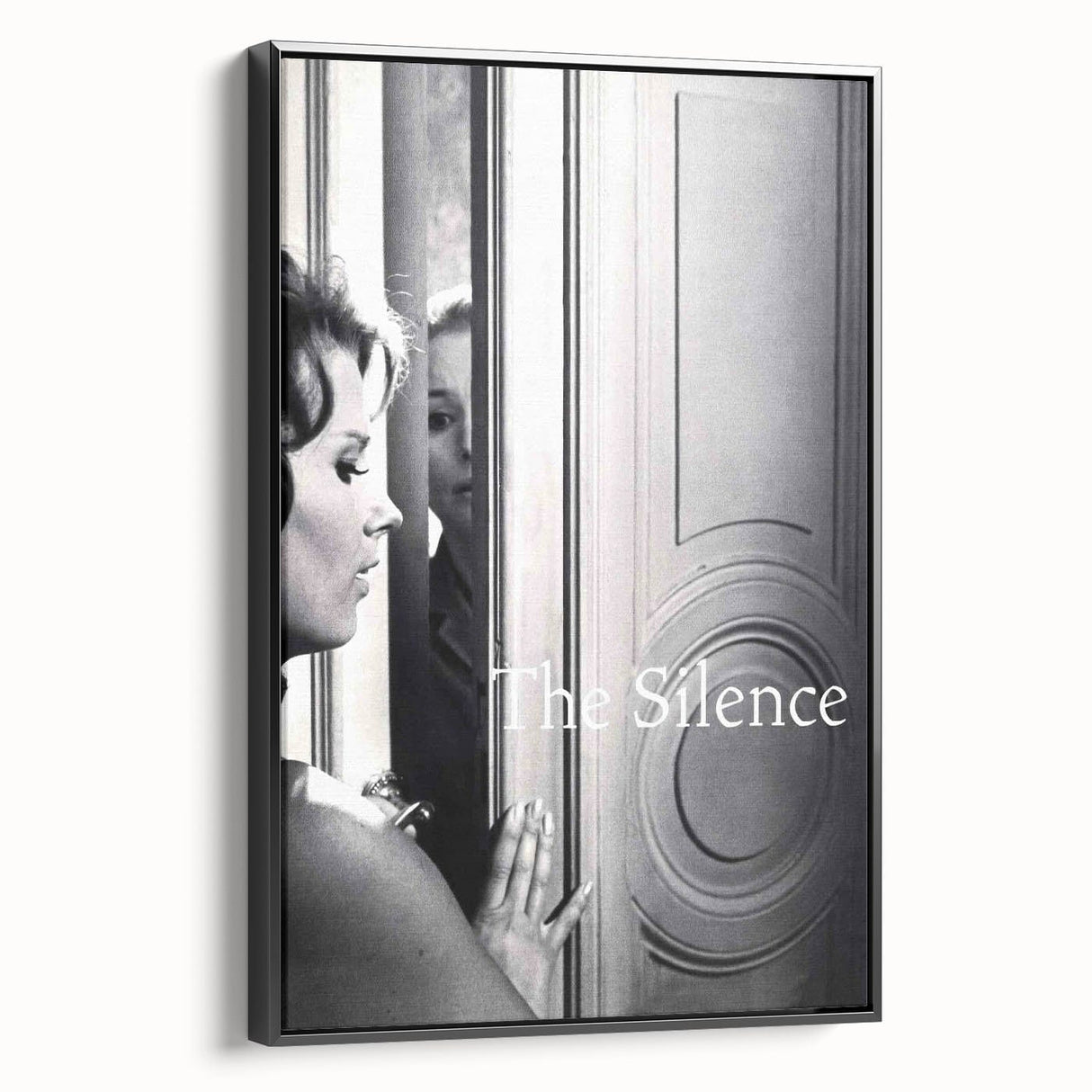 The Silence 1960s Movie Poster – Vintage Film Noir Wall Print