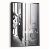 The Silence 1960s Movie Poster – Vintage Film Noir Wall Print