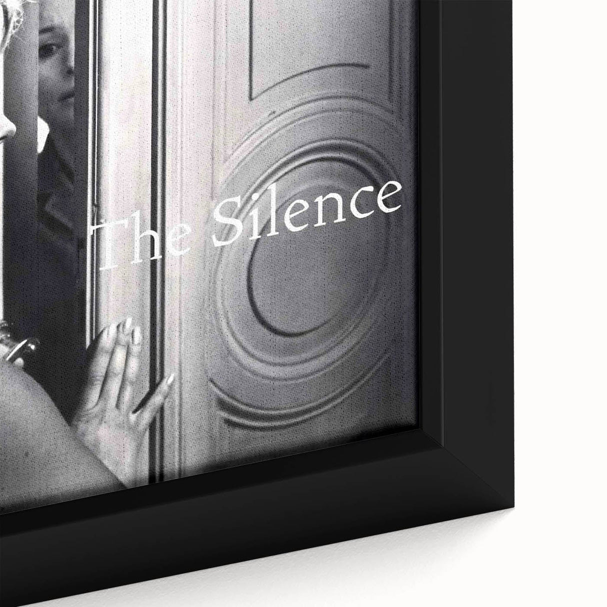 The Silence 1960s Movie Poster – Vintage Film Noir Wall Print