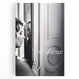 The Silence 1960s Movie Poster – Vintage Film Noir Wall Print