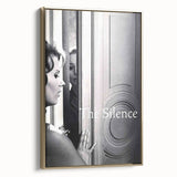 The Silence 1960s Movie Poster – Vintage Film Noir Wall Print