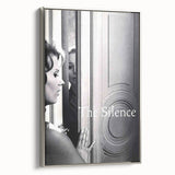 The Silence 1960s Movie Poster – Vintage Film Noir Wall Print