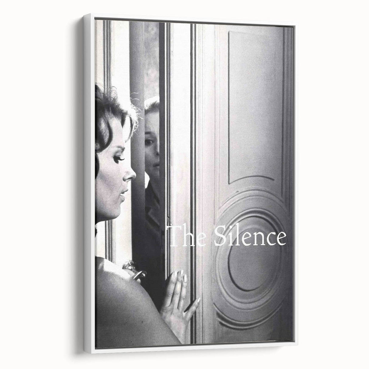 The Silence 1960s Movie Poster – Vintage Film Noir Wall Print