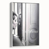 The Silence 1960s Movie Poster – Vintage Film Noir Wall Print