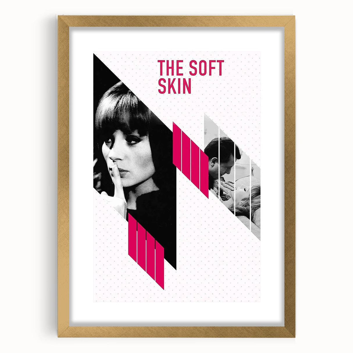 Classic 60s Movie Print - The Soft Skin 1960s Vintage Film Poster