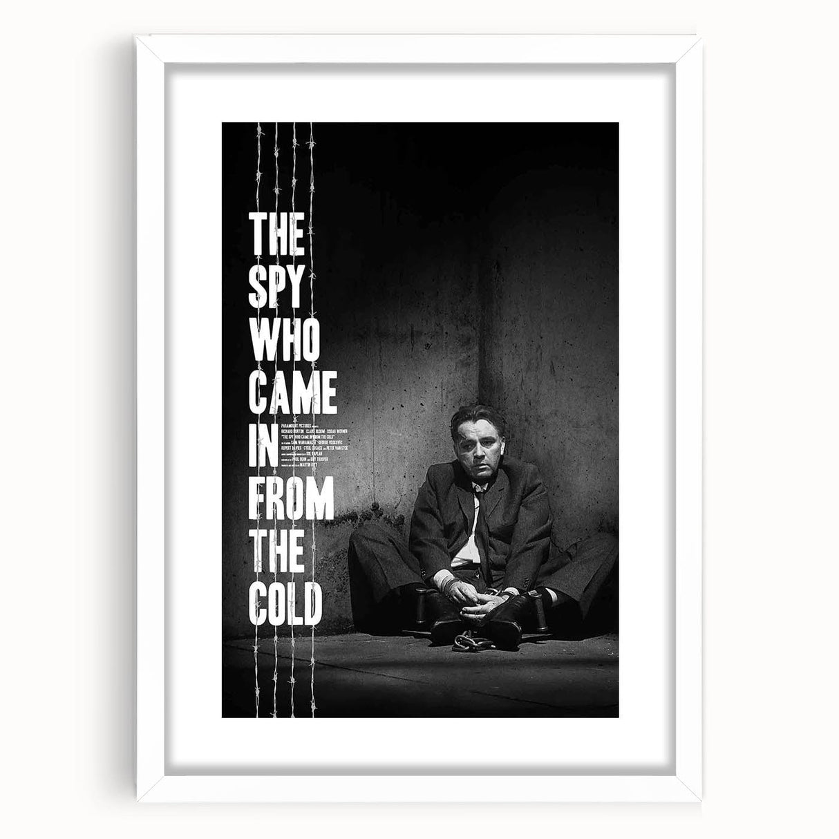 Classic 60s Movie Print - The Spy Who Came in from the Cold Poster