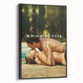Classic 60s Movie Print - Swimming Pool 1960s Vintage Film Poster