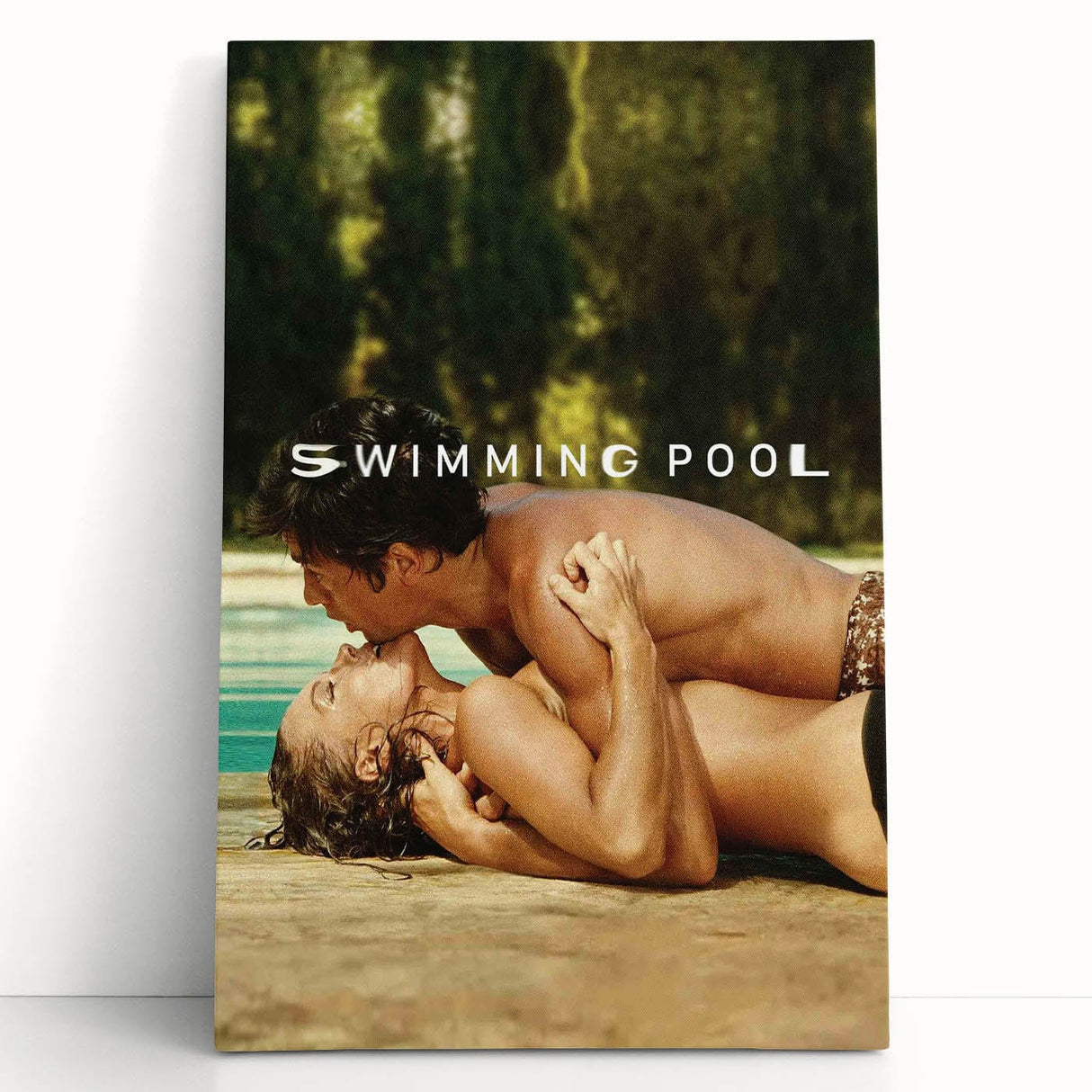 Classic 60s Movie Print - Swimming Pool 1960s Vintage Film Poster