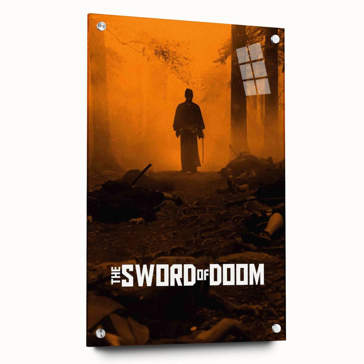 Classic 60s Movie Print - The Sword of Doom 1960s Vintage Poster
