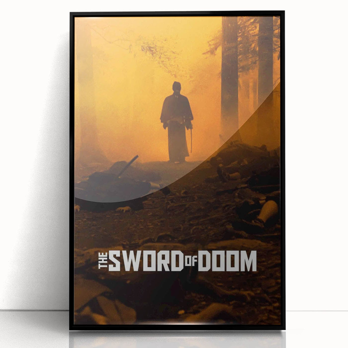 Classic 60s Movie Print - The Sword of Doom 1960s Vintage Poster