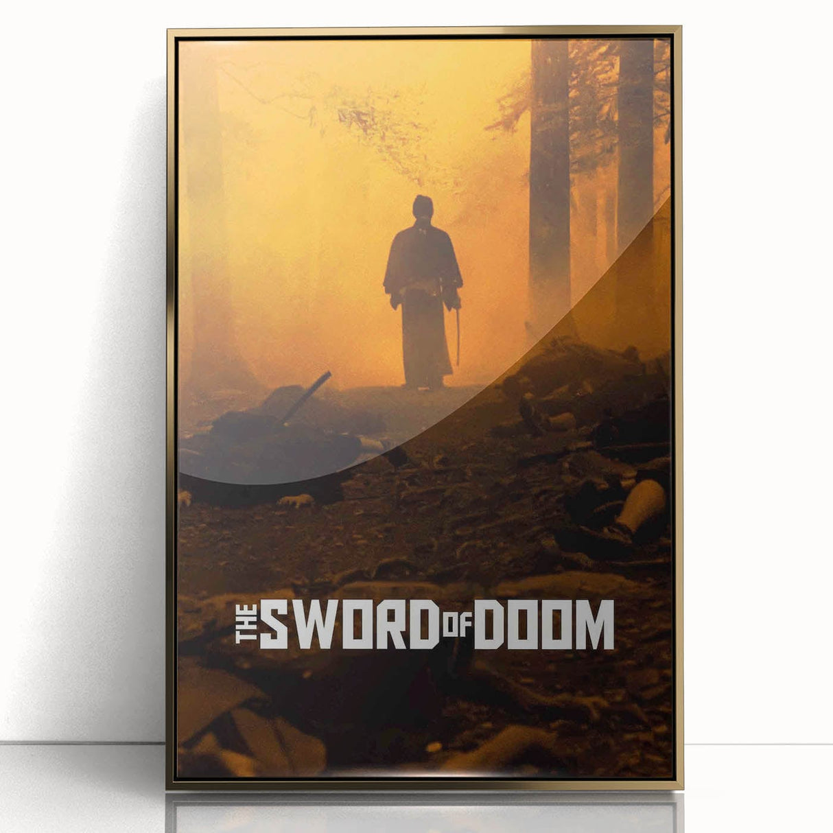 Classic 60s Movie Print - The Sword of Doom 1960s Vintage Poster