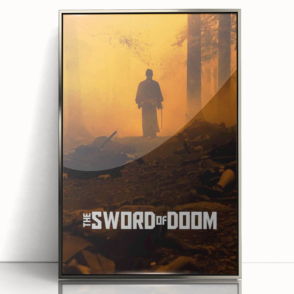 Classic 60s Movie Print - The Sword of Doom 1960s Vintage Poster