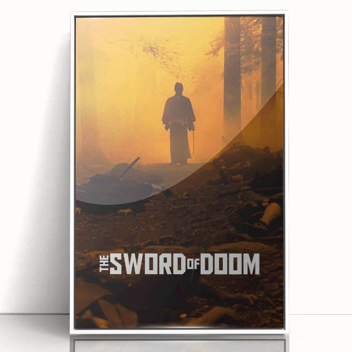 Classic 60s Movie Print - The Sword of Doom 1960s Vintage Poster