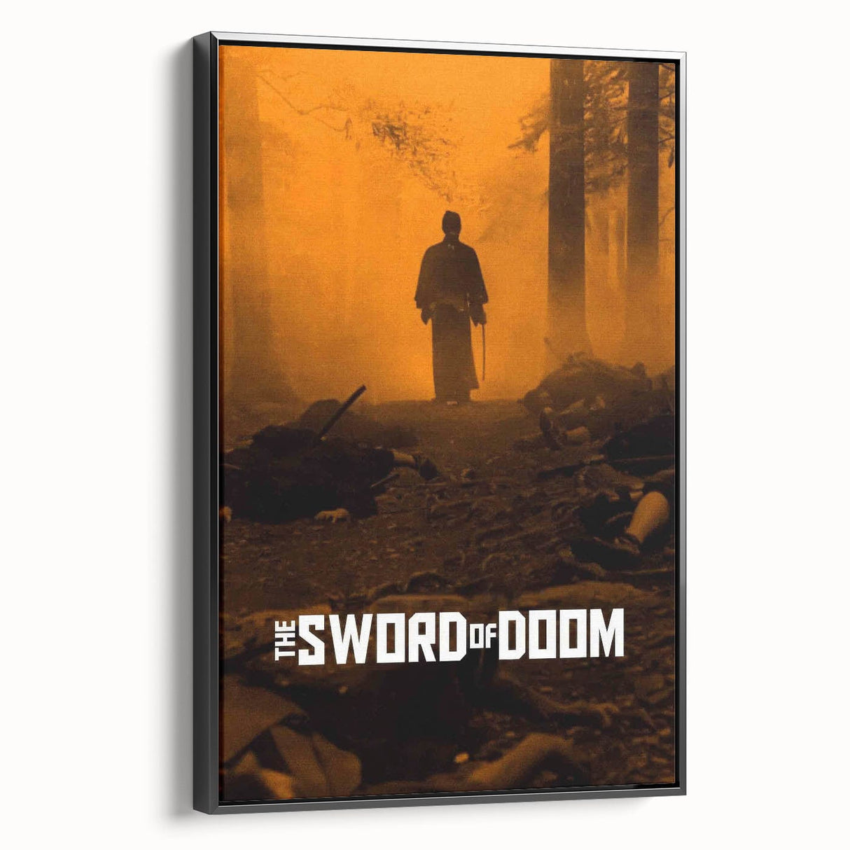 Classic 60s Movie Print - The Sword of Doom 1960s Vintage Poster