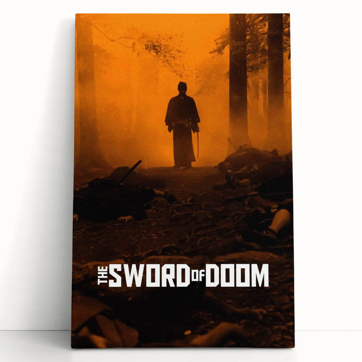 Classic 60s Movie Print - The Sword of Doom 1960s Vintage Poster