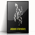 Vintage Film Posters 1960s - Judgment at Nuremberg Movie Art
