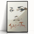 Classic 60s Movie Prints - Jules and Jim 1960s Vintage Poster Art